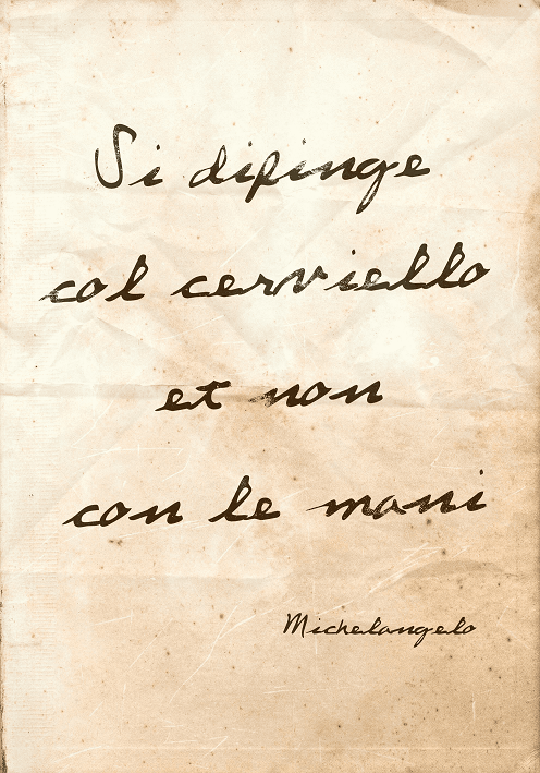 Michelangelo quote